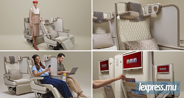 Emirates dévoile un nouveau siège Premium Economy à cloison électrique