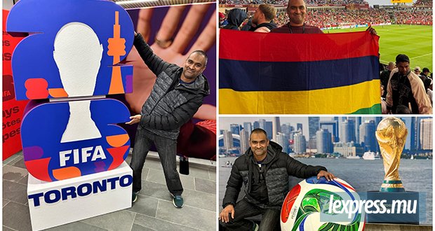 Nadeem Joolia, un Mauricien bénévole du Mondial 2026
