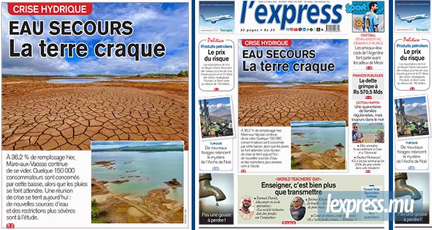 Les grands titres de l'express de ce mardi 6 octobre 2026