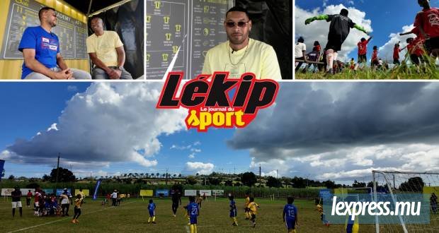 Guillaume Hoarau au contact des enfants