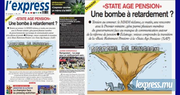 Les grands titres de l'express de ce lundi 22 juin 2026