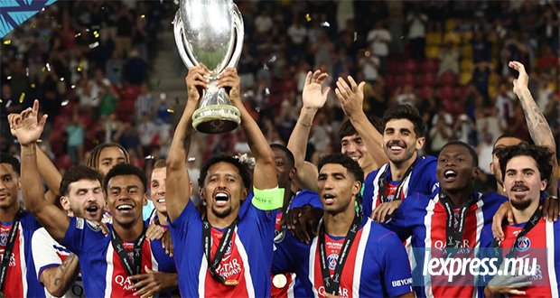 Le PSG lance sa saison par un premier titre européen face à Aston Villa