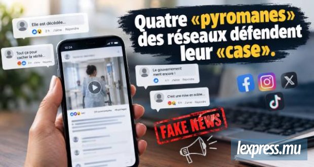 Quatre «pyromanes» des réseaux défendent leur «case»