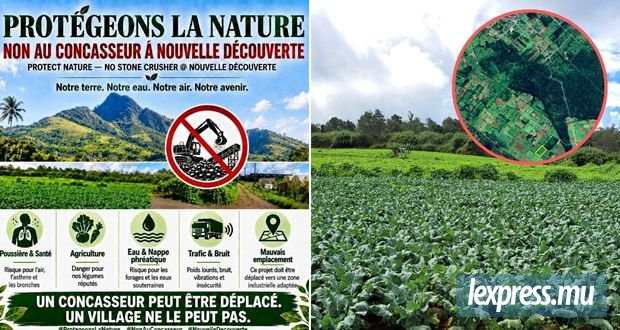 Une force de 700 voix s’oppose à un projet de concasseuse dans un havre agricole