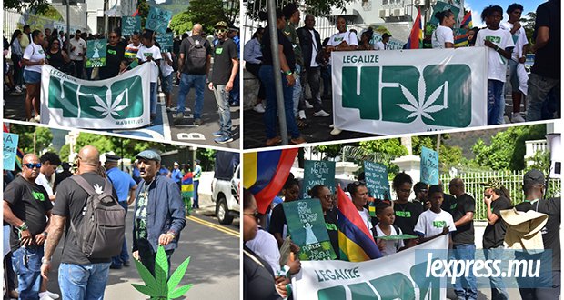 Le Kolektif 420 réclame la légalisation du cannabis