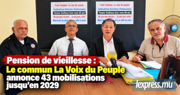 Le commun La Voix du Peuple annonce 43 mobilisations jusqu’en 2029