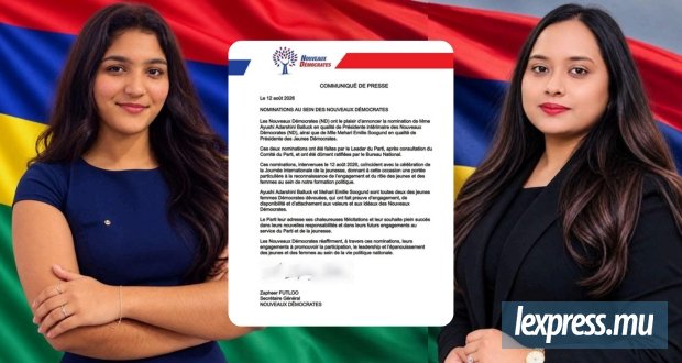Deux nominations annoncées