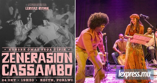 «Leritaz Ritmik» autour de Josiane Cassambo