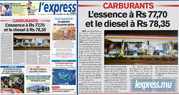 Les grands titres de l'express de ce mardi 29 septembre 2026