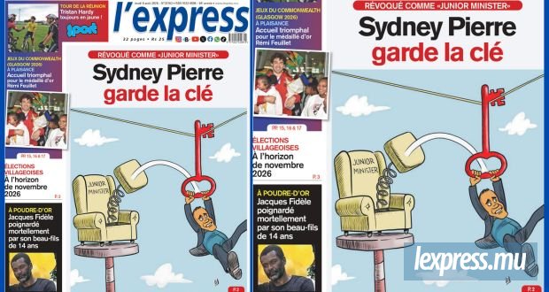 Les grands titres de l'express de ce jeudi 6 août 2026
