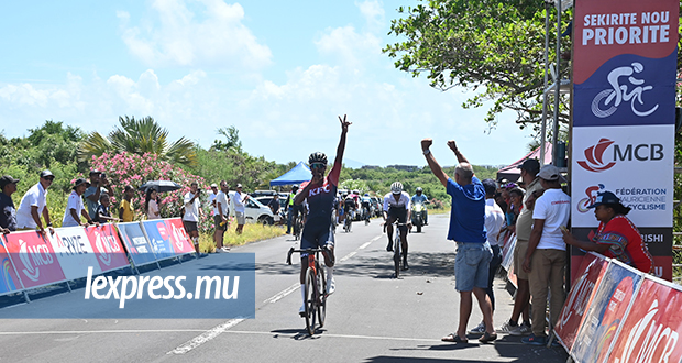 Cyclisme : Hanson Matombé ouvre la saison en patron