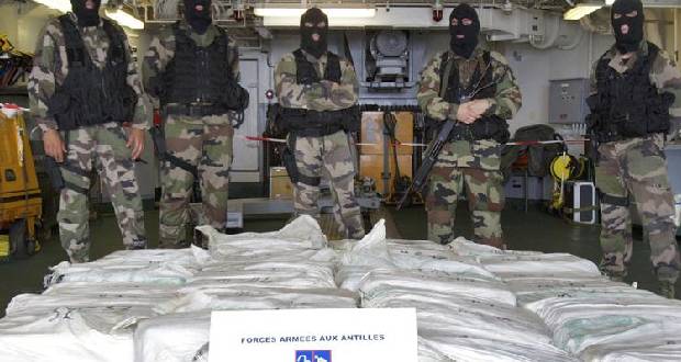 Saisie record de plus de 10 tonnes de cocaïne aux Antilles mi-août