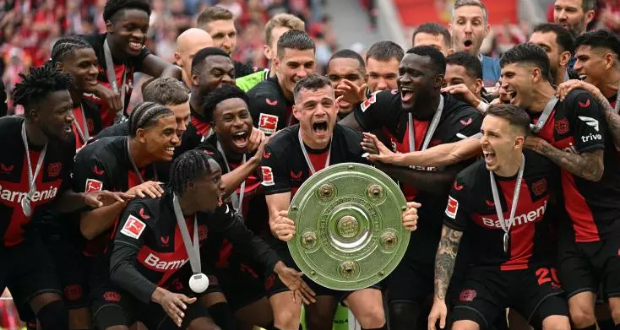 Allemagne: le Bayer Leverkusen termine le championnat invaincu