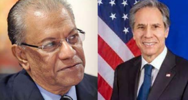 Quand Anthony Blinken tente de faire fléchir Navin Ramgoolam