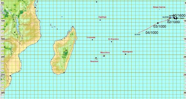 La première tempête tropicale modérée, baptisée Ancha