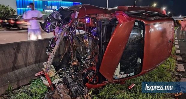 Deux blessés dans une sortie de route