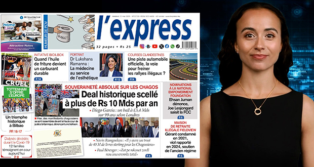 Les grands titres de l'express de ce venderdi 23 mai 2025