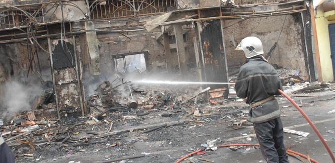 MADAGASCAR : Cinq cadavres retrouvés dans les ruines d’un centre commercial incendié