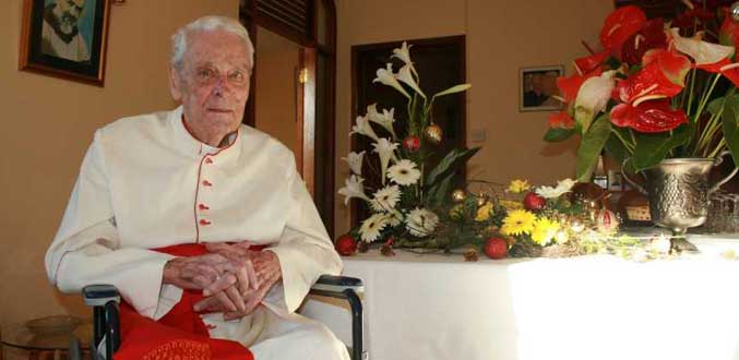 Le Cardinal Jean Margéot nous a quittés ce jeudi 16 juillet à l’âge de 93 ans