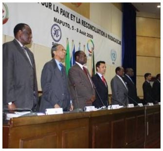 Madagascar : Deuxième round des négociations entre les mouvances politiques à Maputo