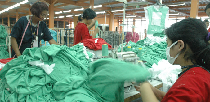 Exportation premier semestre: Le textile et la zone franche vont marginalement mieux
