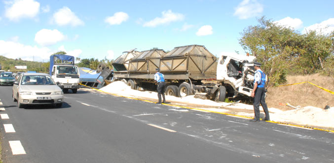 Accident Montebello: le chauffeur du camion remis en liberté provisoire