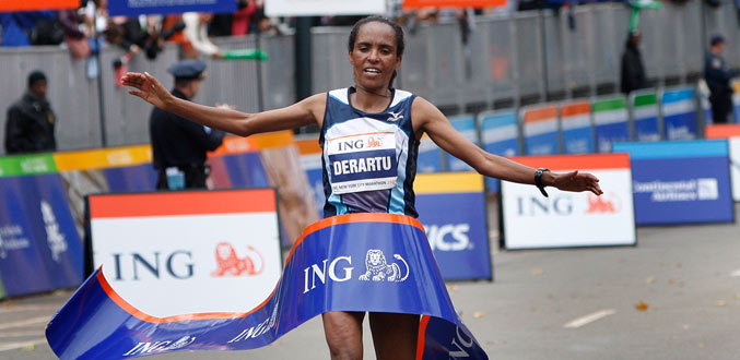 Marathon de New York : Victoire de Derartu Tulu, Paula Radcliffe quatrième