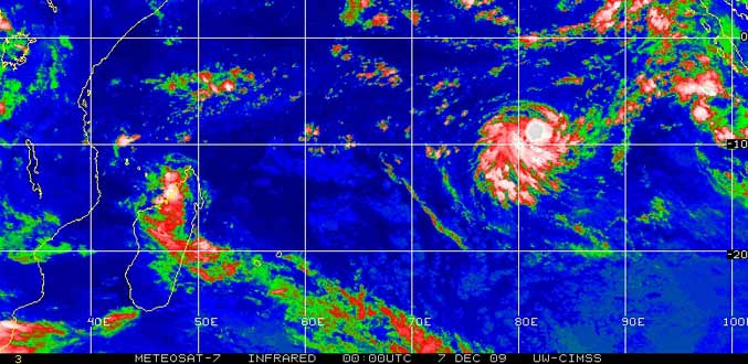 Météo : Une dépression tropicale évolue dans la région