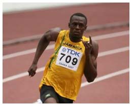 Athlétisme : Usain Bolt amorce reprise en douceur