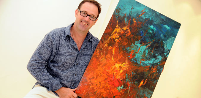 Peinture : Thierry Montocchio, palette d’émotions