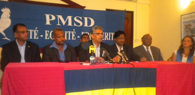 Rama Valayden soutient que c’est le succès du PMSD qui gêne le MMM