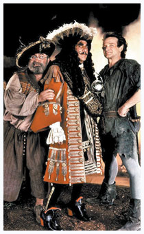 « Hook » : Peter Pan affronte son ennemi  de toujours, le capitaine Crochet