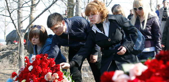 La Pologne attend les funérailles de Lech Kaczynski