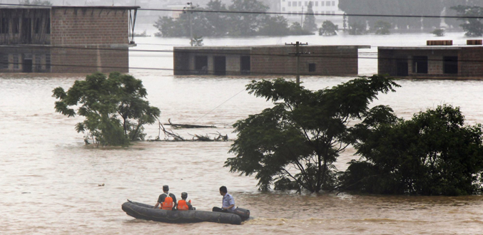 Chine : Le bilan des inondations s''élève à 175 morts