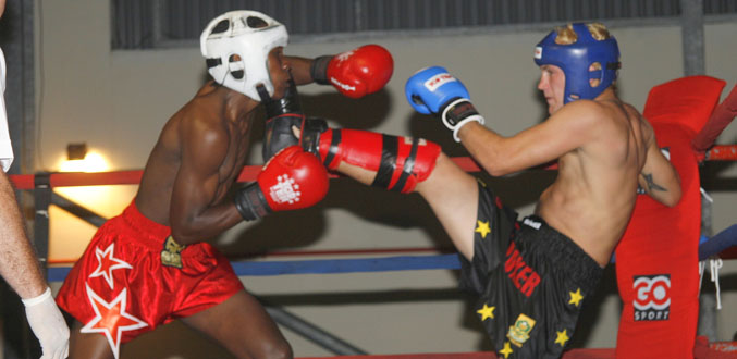 Championnats de Maurice low-kick :  Boris Brissonnette et Arriel Léopold se révèlent