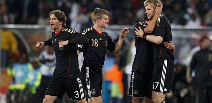 Mondial 2010 : L''Allemagne salive à l''idée de retrouver l''Angleterre