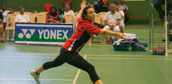 Badminton:  Hadia Hosny déloge Karen Foo Kune