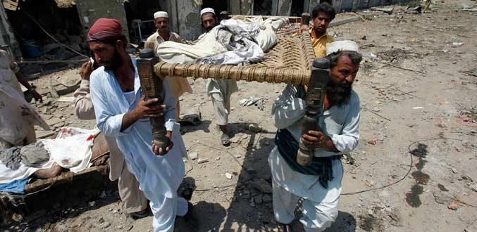 Pakistan : Un attentat suicide à la bombe fait 56 morts