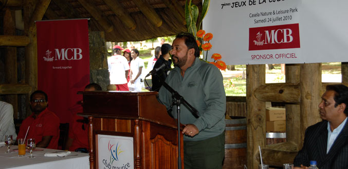 7es Jeux de la CJSOI :  Devanand Ritoo : « La balle est dans votre camp