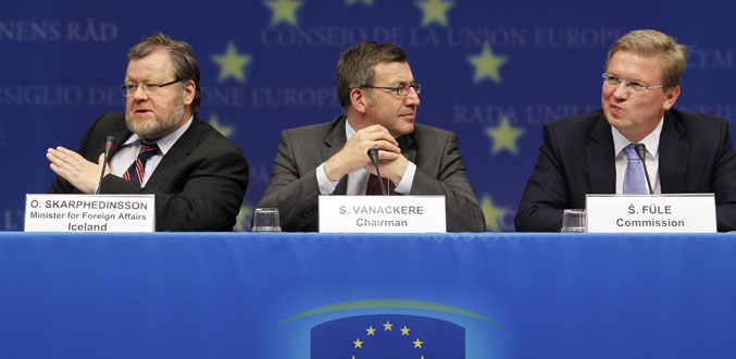 Ouverture des négociations sur l''adhésion de l''Islande à l''Union européenne
