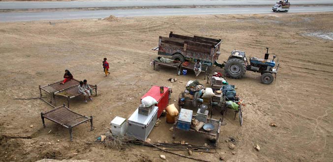 Des glissements de terrain compliquent l''aide au Pakistan