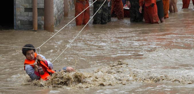 Chine : de nouvelles pluies font 36 morts dans le nord-ouest du pays