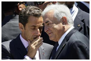 France : Dominique Strauss-Kahn battrait Nicolas Sarkozy en 2012, dit TNS