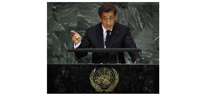 Onu : Sarkozy veut vite la taxe sur les transactions financières