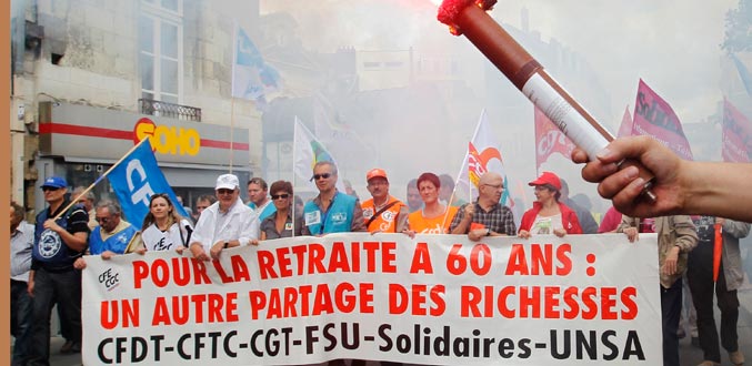 France : Appel syndical à deux nouvelles mobilisations contre la réforme des retraites