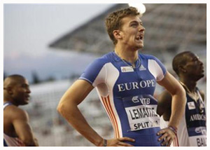 Athlétisme : Christophe Lemaitre élu athlète européen de l''année