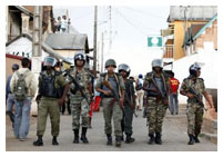 Madagascar : L''armée évite la force contre les putschistes