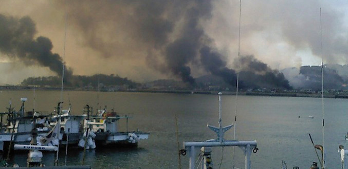 L''artillerie nord-coréenne bombarde une île du Sud