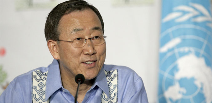 Changements climatiques : Ban Ki-moon plaide pour un accord même modeste à Cancun