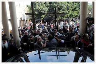 Egypte : Incidents après l''attentat d''Alexandrie